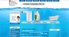 Desktop Screenshot of legrand-chauffage-service.com